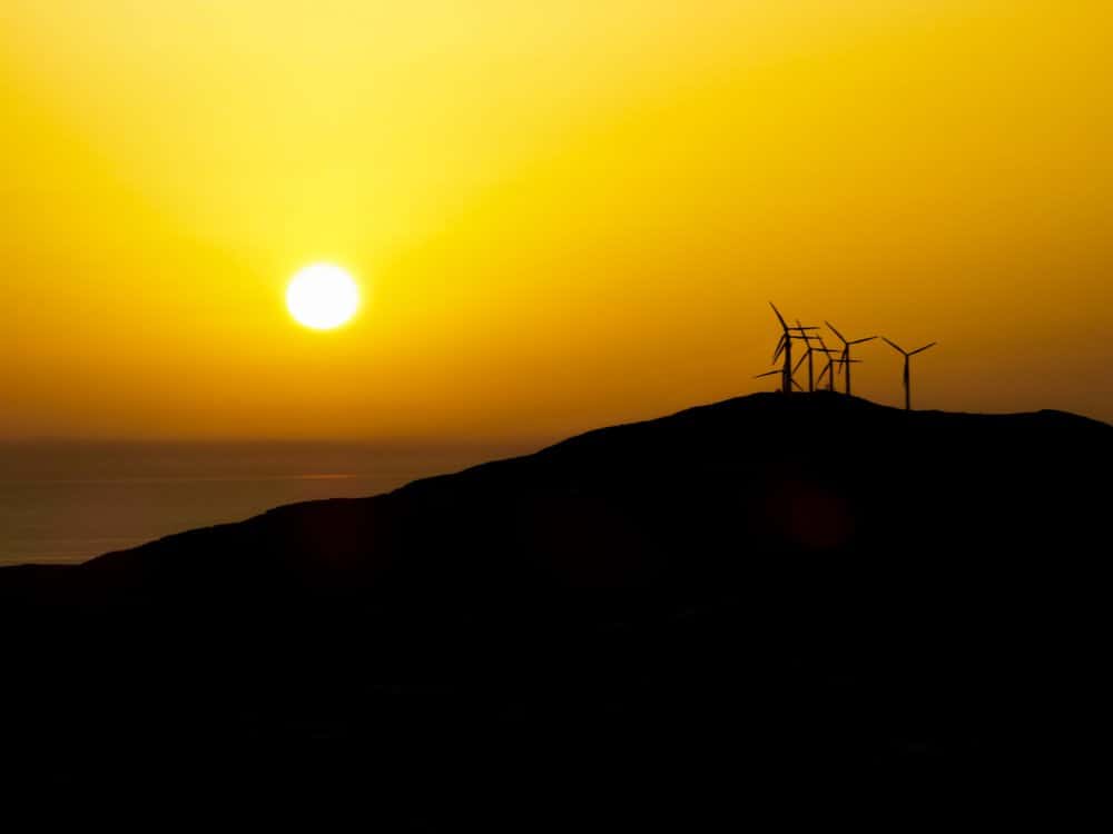 Beautiful Greek Sunset