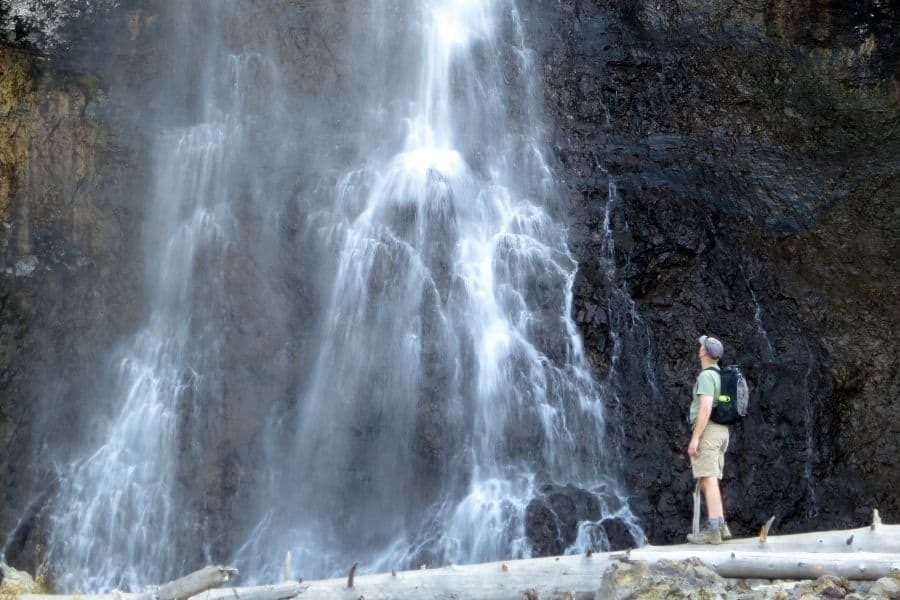 Fairy Falls Hike in Yellowstone