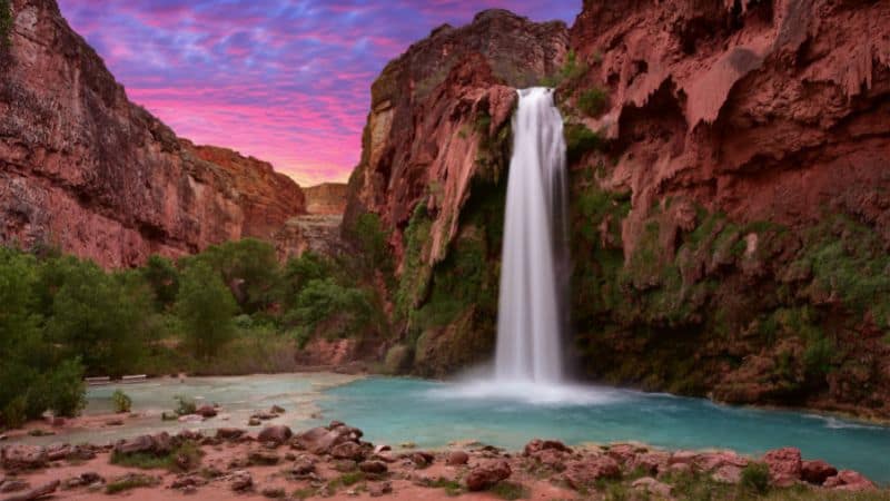 Hiking Havasu Falls on a Grand Canyon Road Trip