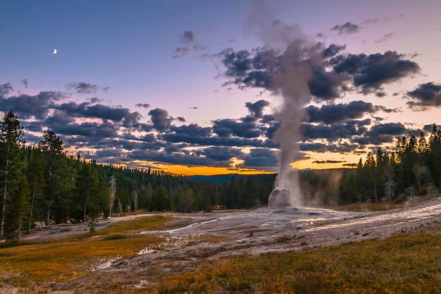 Lone Star Geyser Hike in Yellowstone