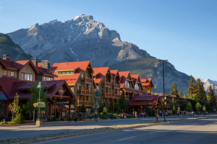 Wandering through Banff Town