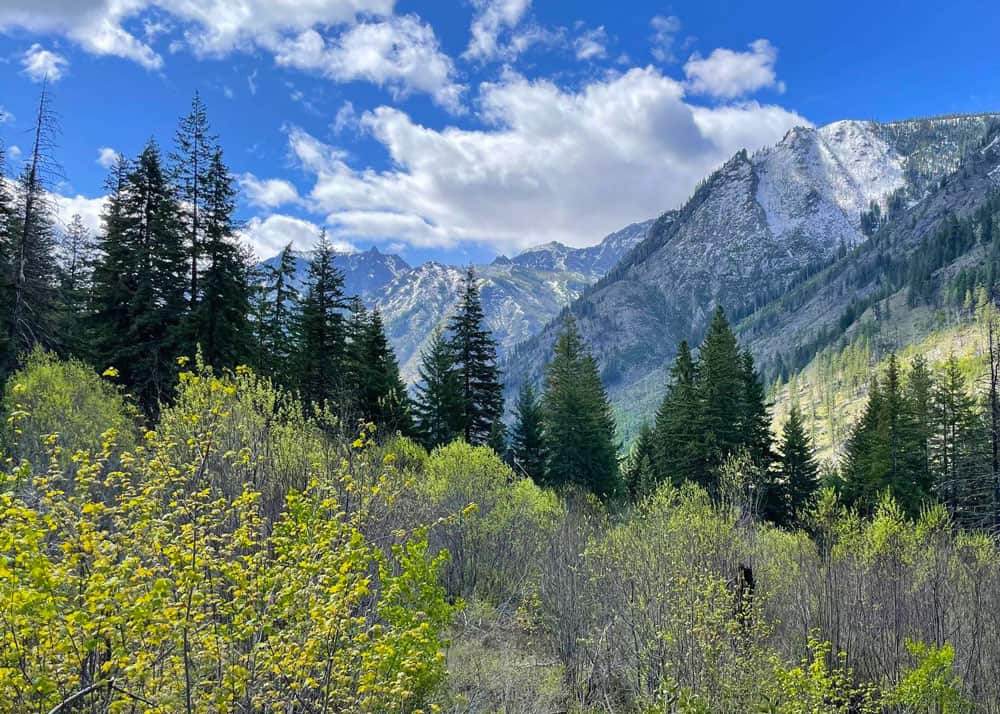 Fourth of July Creek to Icicle Ridge