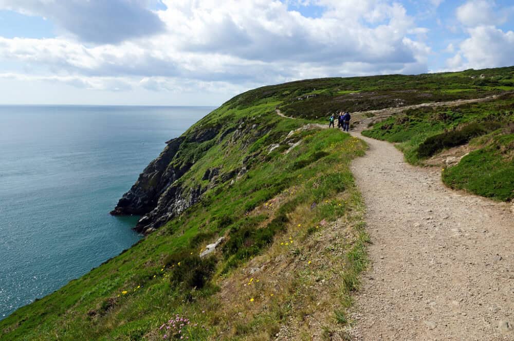 Howth Cliff Walk near Dublin