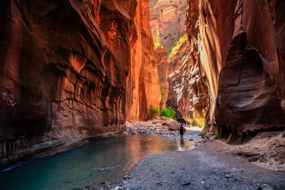 The Narrows - Slot Canyons of Utah