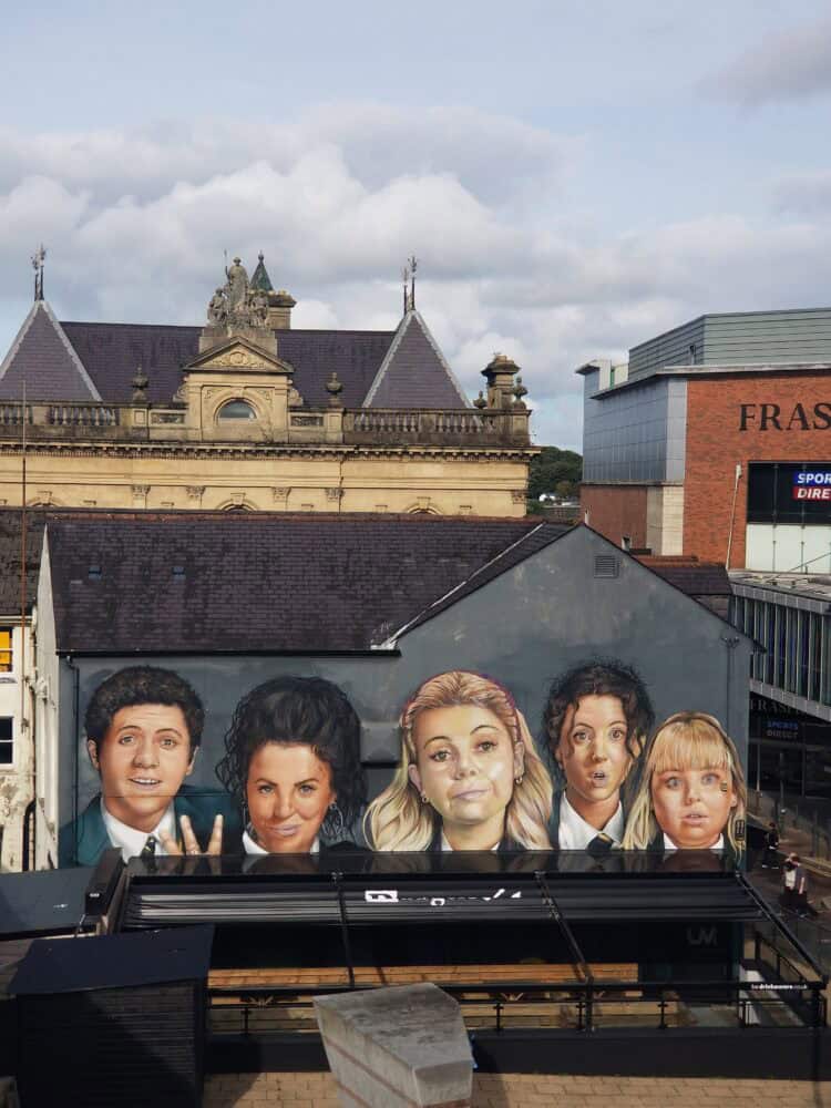 Derry Girls Mural - Derry to Donegal Irish Road Trip
